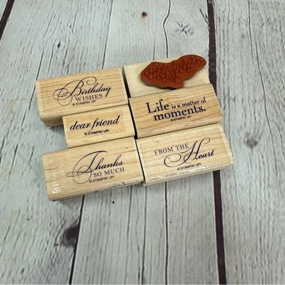 stampin up crafting stamps for homemade cards scrapbooking teachers crafters - Picture 1 of 3